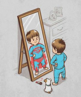menino no espelho